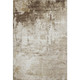 10' X 14' Brown And Beige Abstract Washable Area Rug With UV Protection