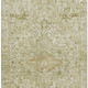 3' X 5' Beige And Gold Oriental Washable Area Rug With UV Protection