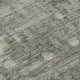 3' X 5' Pewter And Taupe Geometric Washable Area Rug With UV Protection