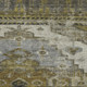 8' X 10' Brown Ivory And Gray Oriental Washable Area Rug With UV Protection