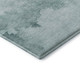 3' X 5' Teal And Aqua Abstract Washable Area Rug With UV Protection