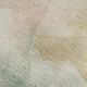 9' X 12' Pearl Teal And Ivory Abstract Washable Area Rug With UV Protection