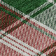 10' X 14' Emerald Red And Green Abstract Geometric Washable Area Rug With UV Protection