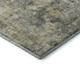 3' X 5' Pewter And Beige Abstract Washable Area Rug With UV Protection