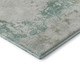 3' X 5' Light Taupe And Teal Abstract Washable Area Rug With UV Protection