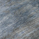 5' X 8' Pewter And Charcoal Abstract Washable Area Rug With UV Protection