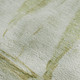 9' X 12' Green And Gold Nautical Washable Area Rug With UV Protection