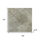 10' X 14' Beige And Gray Abstract Washable Area Rug With UV Protection