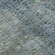 5' X 8' Blue And Gray Abstract Washable Area Rug With UV Protection