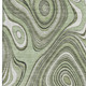 3' X 5' Sage And Ivory Geometric Washable Area Rug With UV Protection