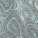 3' X 5' Sky Blue And Ivory Geometric Washable Area Rug With UV Protection