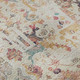 9' X 12' Pink And Ivory Patchwork Washable Area Rug With UV Protection
