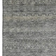 3' X 5' Pewter And Gray Striped Washable Area Rug With UV Protection
