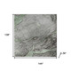9' X 12' Green And Gray Abstract Washable Area Rug With UV Protection