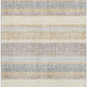 3' X 5' Gold And Beige Striped Washable Area Rug With UV Protection