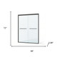 Set Of Two Tempered Glass Shower Doors