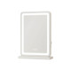 18" Lighted Freestanding Frameless Makeup Shaving Tabletop Mirror With USB