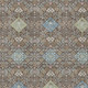 10' X 14' Chocolate And Green Oriental Washable Indoor Outdoor Area Rug