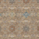 8' X 10' Copper And Orange Oriental Washable Indoor Outdoor Area Rug