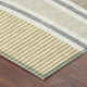 9' X 12' Beige And Taupe Geometric Washable Indoor Outdoor Area Rug