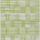 8' X 10' Green And Fern Green Striped Washable Indoor Outdoor Area Rug