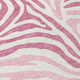 5' X 8' Pink And Ivory Zebra Print Washable Indoor Outdoor Area Rug