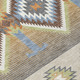 3' X 5' Chocolate And Copper Southwestern Washable Indoor Outdoor Area Rug