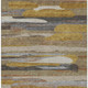 8' X 10' Brown And Charcoal Abstract Washable Indoor Outdoor Area Rug