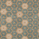 8' X 10' Copper And Green Geometric Washable Indoor Outdoor Area Rug