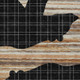 10' X 14' Black And Gray Abstract Washable Indoor Outdoor Area Rug