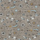 9' X 12' Taupe And Gray Animal Print Washable Indoor Outdoor Area Rug