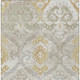 10' X 14' Ivory And Linen Ikat Washable Indoor Outdoor Area Rug