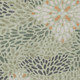 3' X 5' Green And Khaki Abstract Washable Indoor Outdoor Area Rug