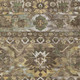 3' X 5' Brown And Taupe Cactus Washable Indoor Outdoor Area Rug