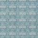3' X 5' Teal Blue And Green Floral Washable Indoor Outdoor Area Rug