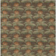 5' X 8' Chocolate And Graphite Floral Washable Indoor Outdoor Area Rug