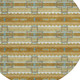 8' Walnut And Graphite Round Tribal Washable Indoor Outdoor Area Rug