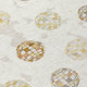 9' X 12' Ivory And Copper Geometric Washable Indoor Outdoor Area Rug