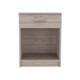 22" Wood One Drawer Nightstand