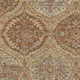 3' X 5' Copper And Pink Ogee Washable Indoor Outdoor Area Rug