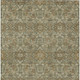 8' X 10' Olive Green And Ivory Oriental Washable Indoor Outdoor Area Rug