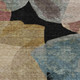 3' X 5' Black And Brown Abstract Washable Indoor Outdoor Area Rug