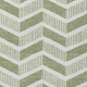 5' X 8' Fern Green And Green Geometric Washable Indoor Outdoor Area Rug