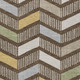 10' X 14' Chocolate And Brown Geometric Washable Indoor Outdoor Area Rug