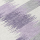 8' Lilac And Purple Round Geometric Washable Indoor Outdoor Area Rug