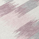 9' X 12' Pink And Linen Geometric Washable Indoor Outdoor Area Rug