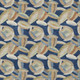 3' X 5' Navy Blue And Ivory Abstract Washable Indoor Outdoor Area Rug