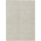 8' X 10' Beige And Ivory Geometric Washable Indoor Outdoor Area Rug