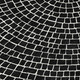 5' X 8' Black And Ivory Geometric Washable Indoor Outdoor Area Rug