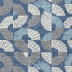 10' X 14' Navy Blue And Ivory Geometric Washable Indoor Outdoor Area Rug